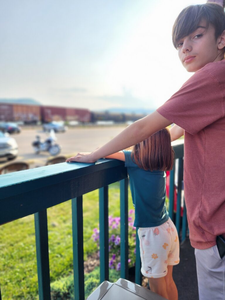 Trainspotting in Trempealeau, Wisconsin